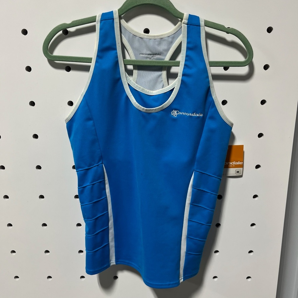 NWT Cannondale Womens Sport Y Not Top Blue Size M